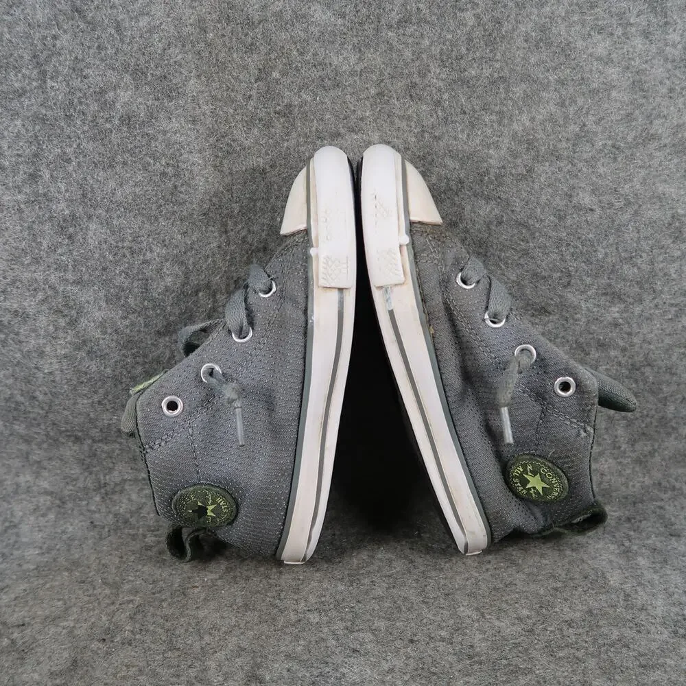 Converse Shoes Infant 10 Sneakers All Star High Top Trainers Gray Lace Up Kids